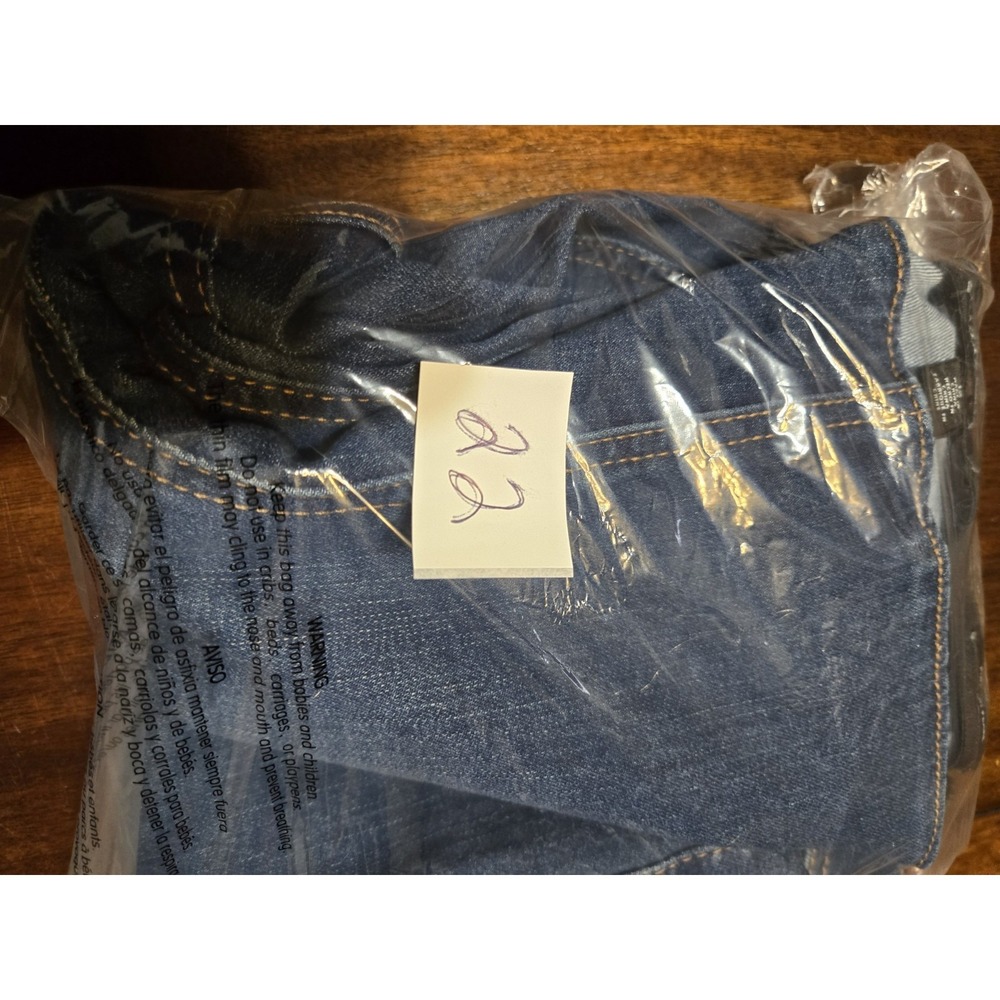 Nine West Pull On Flare Denim Blue Jeans Size 12 Boho Stretch Retro Festival - Picture 10 of 10